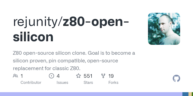 Z80 open-source silicon clone. Goal is to become a silicon proven, pin compatible, open-source replacement for classic Z80. - rejunity/z80-open-silicon