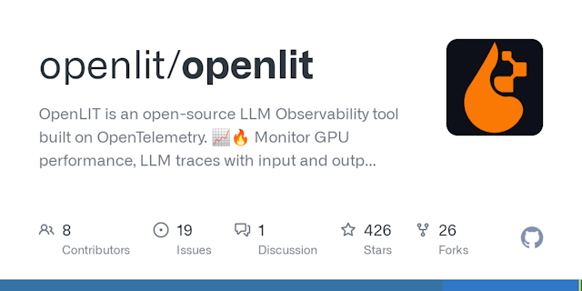 OpenLIT is an open-source GenAI and LLM observability platform native to OpenTelemetry with traces and metrics in a single application 🔥 🖥 . Open source GenAI and LLM Application Performance Monito...
